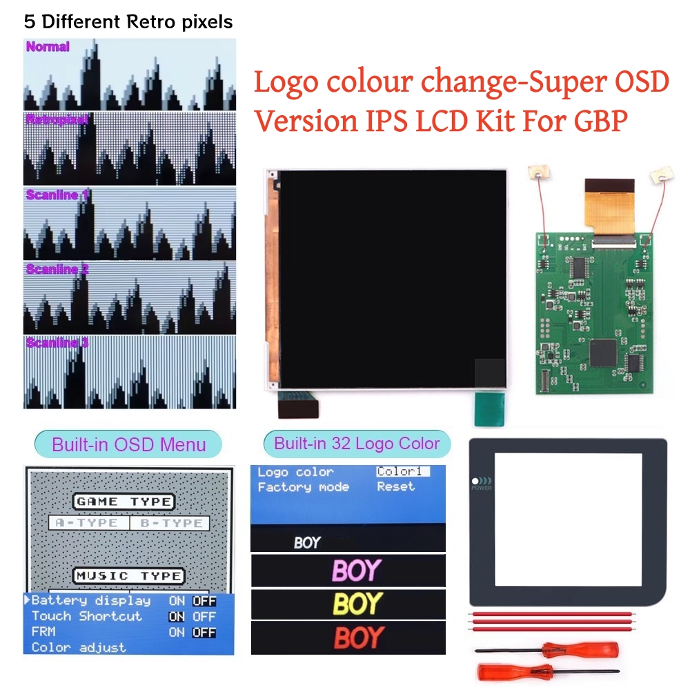 Lcd Screen Arcade - Kit de pantalla LCD Q5 con