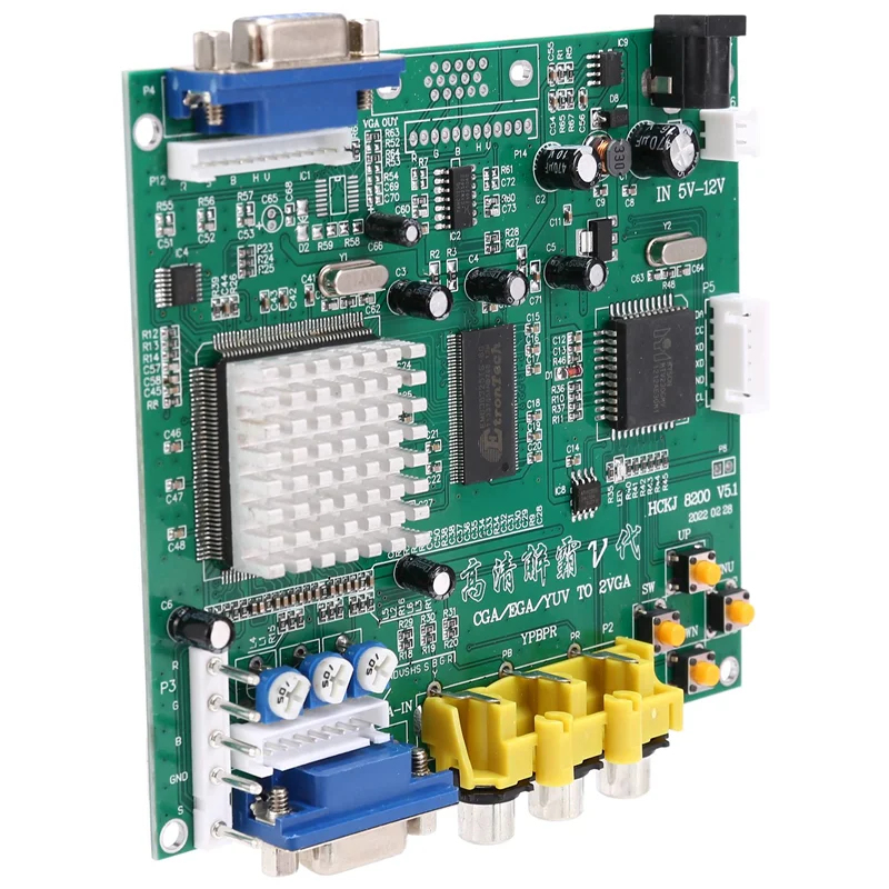Usb Game Board Jamma - GBS8200 CGA/EGA/YUV/RGB a VGA, Convertidor de