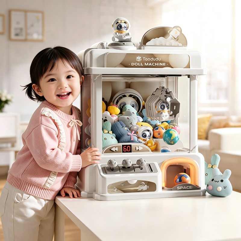 Coin Operated Kiddie Ride - Máquina de garras mini para niños,