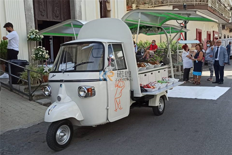Carro triciclo eléctrico OEM C - Hot Dog Vending Cart reseña y precio