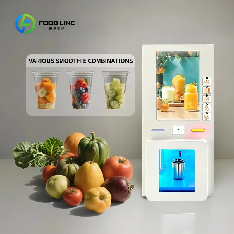 Máquina Expendedora de Smoothi - Vending Machine Qr Code reseña y precio