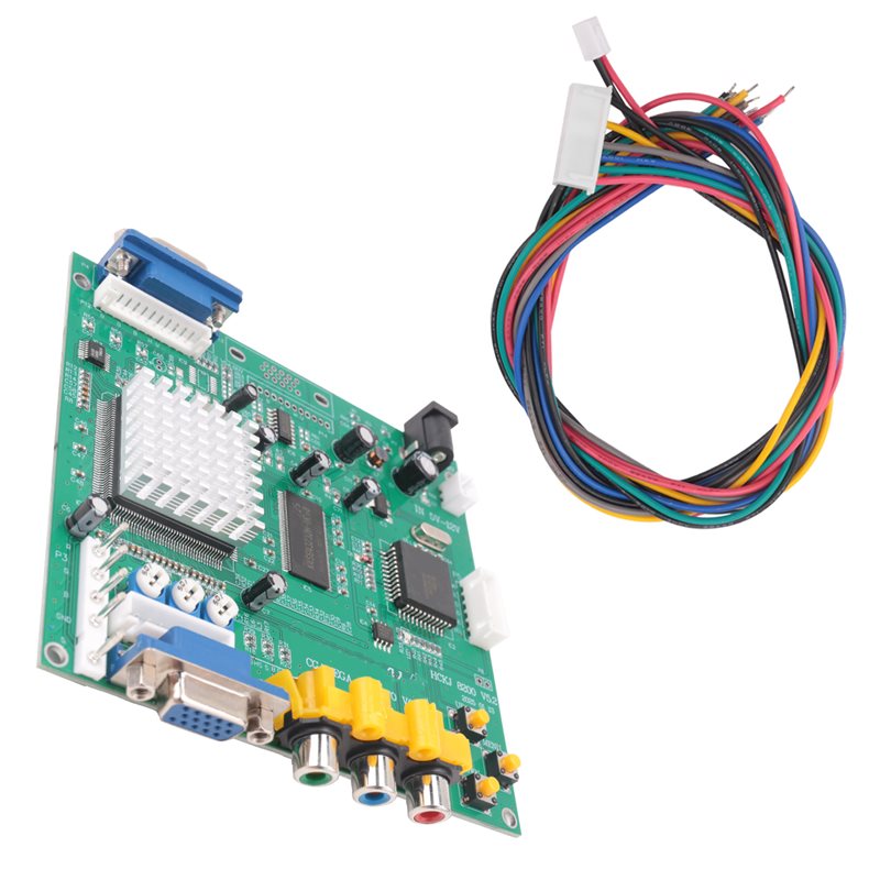 GBS8200 CGA/EGA/YUV/RGB a sali - Usb Game Board Jamma reseña y precio