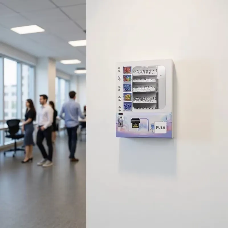 Máquina Expendedora de Barras  - Vending Machine Qr Code reseña y precio
