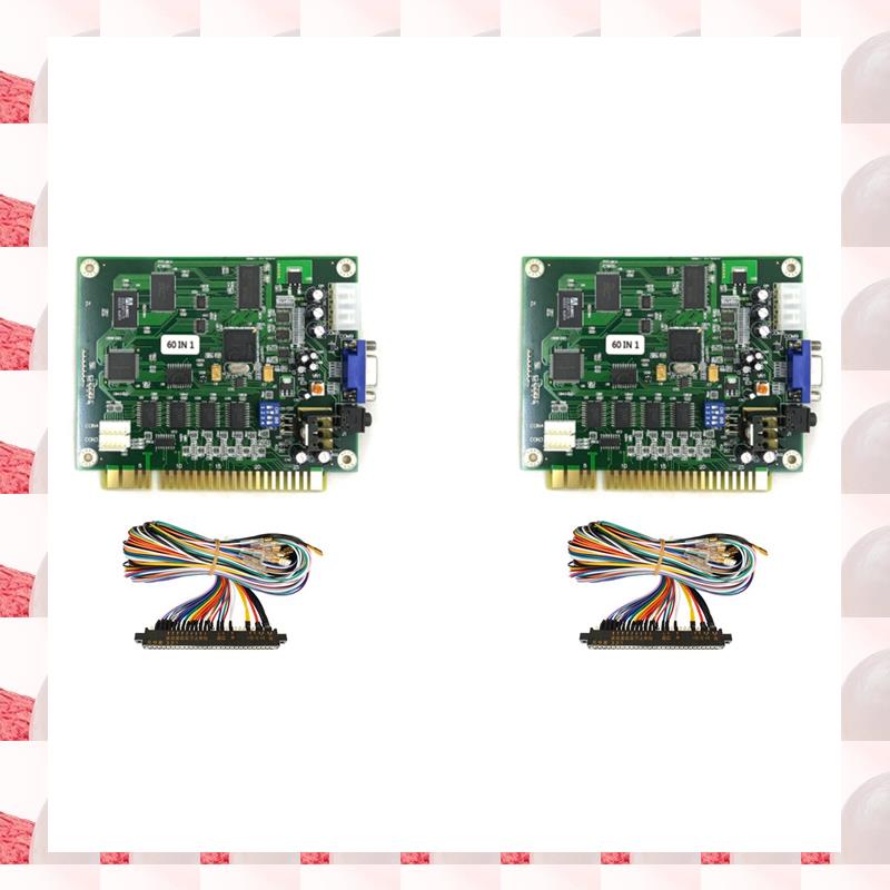 ABGN 2X 60 en 1 tablero PCB mu - Usb Game Board Jamma reseña y precio