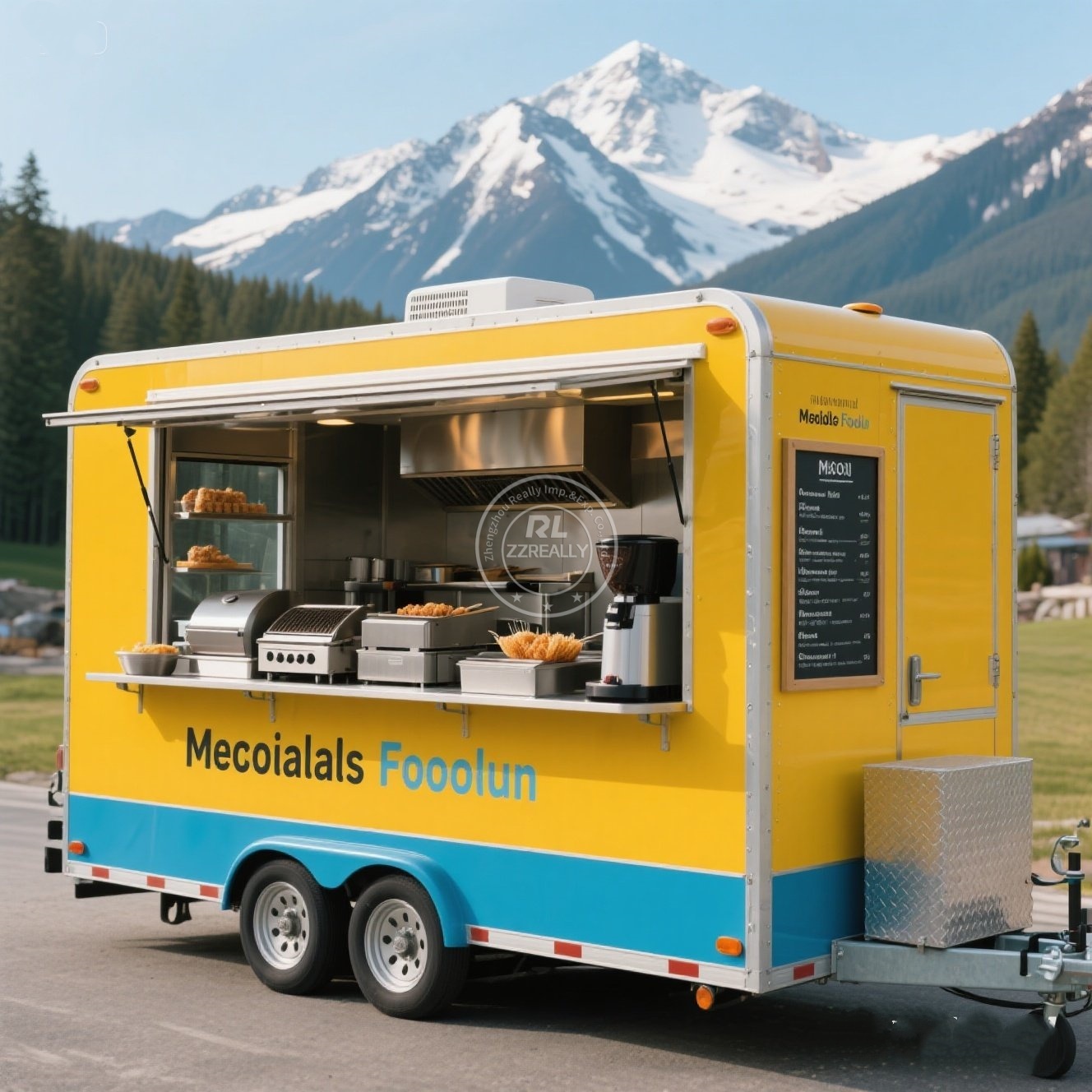 Fabricante de remolques de com - Hot Dog Vending Cart reseña y precio