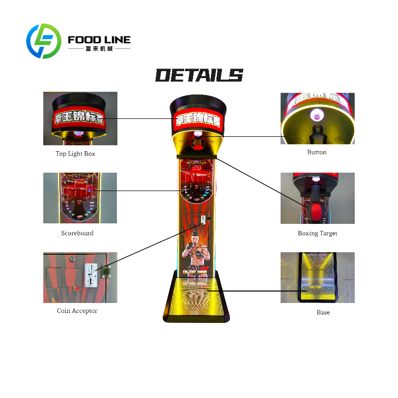 Máquina de juegos de boxeo ope - Vending Arcade Games reseña y precio