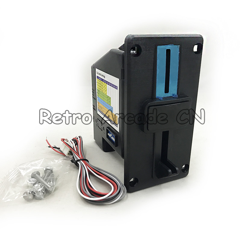 CL aceptador de monedas múltip - Vending Arcade Games reseña y precio