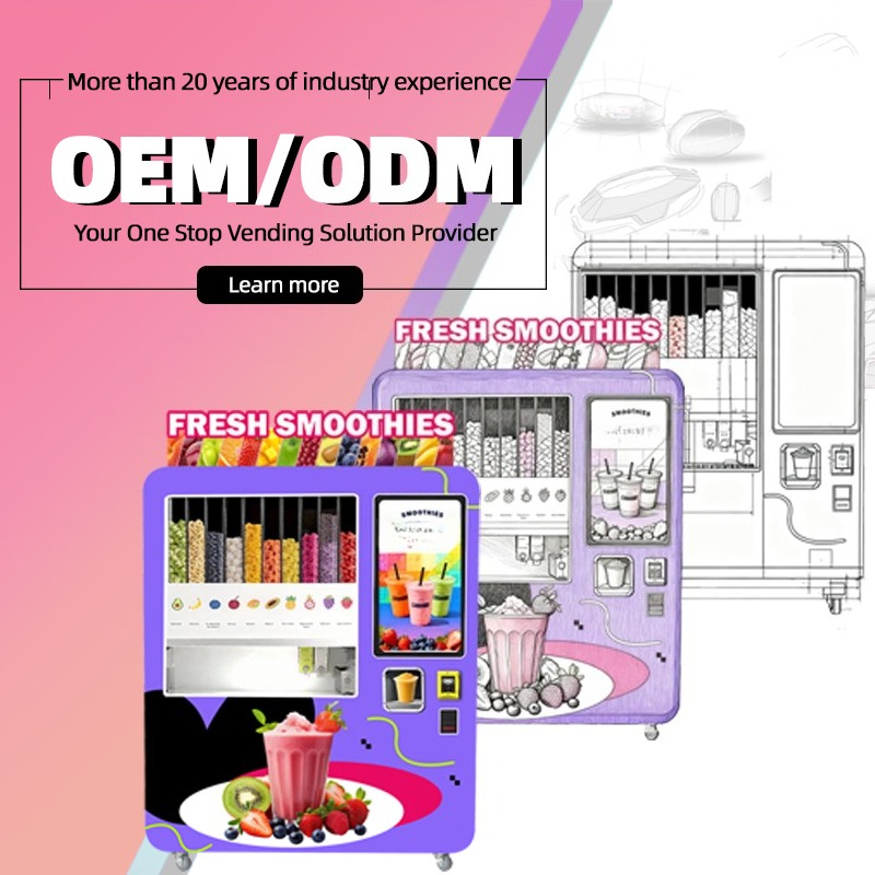 Máquina Expendedora de Smoothi - Vending Machine Qr Code reseña y precio