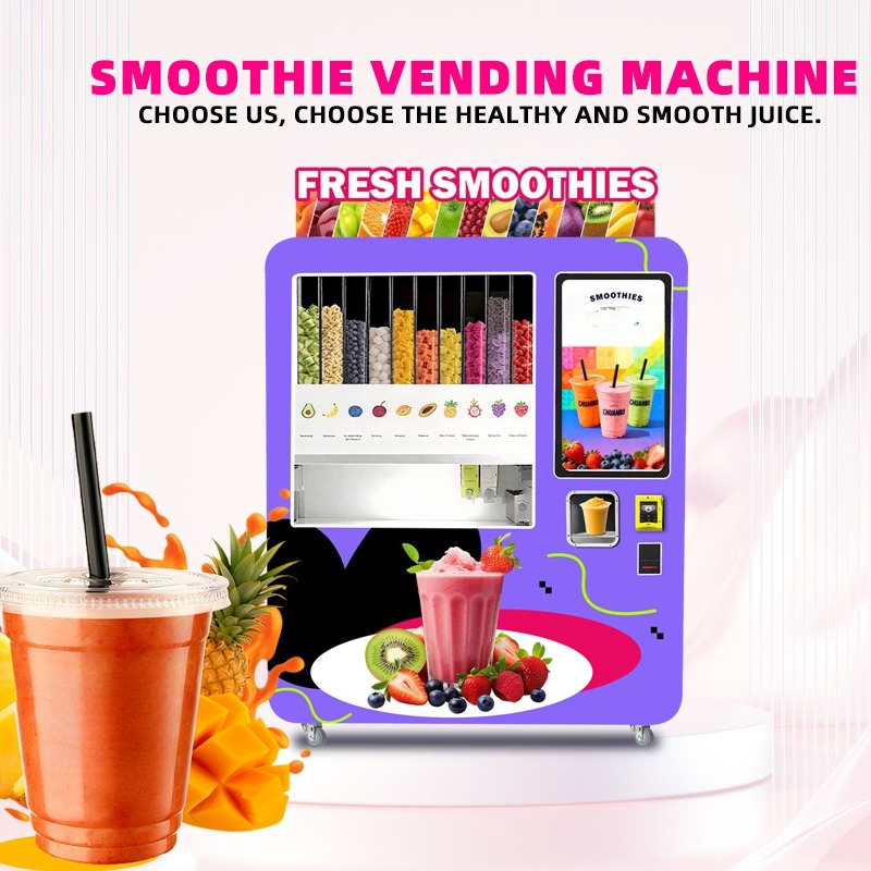 Máquina Expendedora de Smoothi - Vending Machine Qr Code reseña y precio