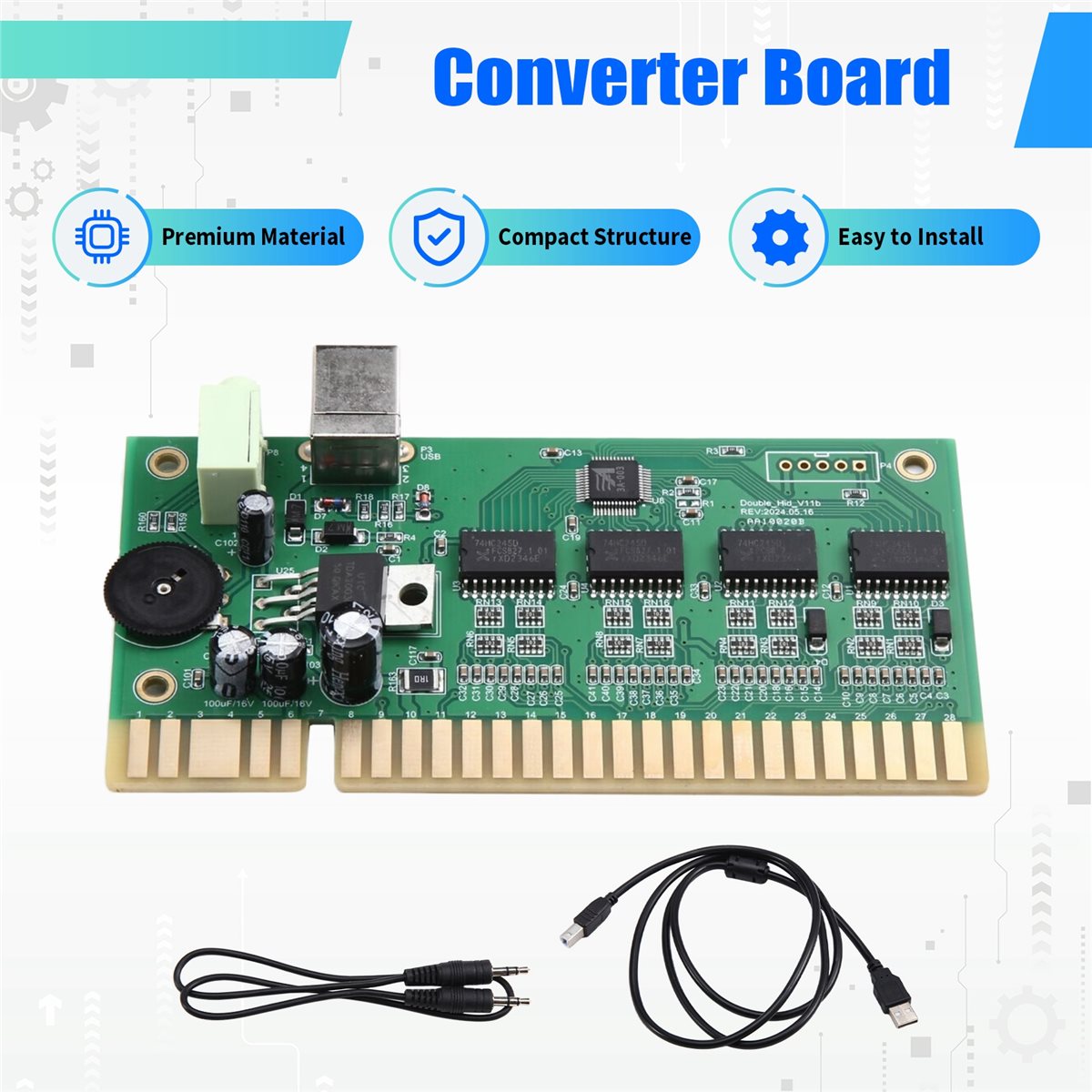 Nuevo Controlador de Juegos MA - Usb Game Board Jamma reseña y precio